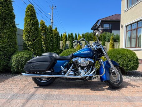 2005 Harley-Davidson Road King, синий, 750000 рублей, вид 4