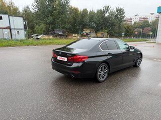 2019 BMW 5 серии 520d xDrive VII (G30/G31/G38), чёрный, 2200000 рублей, вид 4