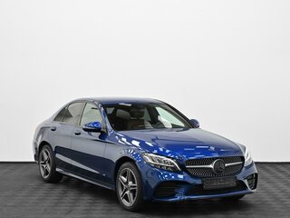2018 Mercedes-Benz C-Класс 200 IV (W205) Рестайлинг, синий, 2285000 рублей, вид 1