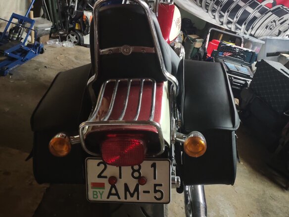 2007 Harley-Davidson Softail Custom, красный, 679239 рублей - вид 9