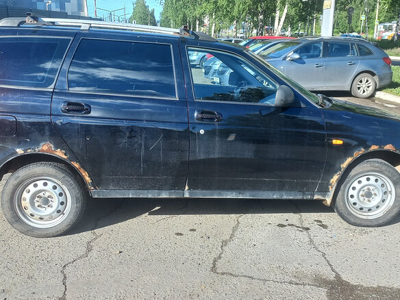 2011 Lada (ВАЗ) Priora I, синий, 130000 рублей