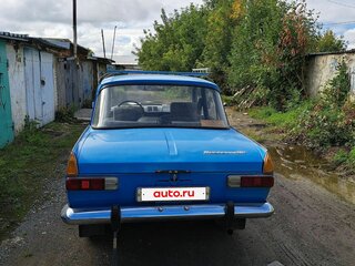 1985 Москвич 412 ИЭ, голубой, 125000 рублей, вид 2