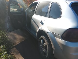 2003 Porsche Cayenne S I (955), серебристый, 500000 рублей, вид 2