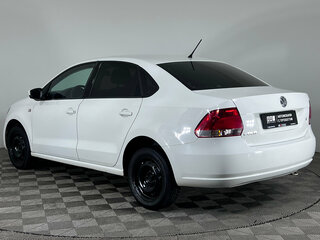 2014 Volkswagen Polo V, белый, 737000 рублей, вид 4