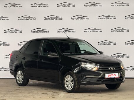 2023 Lada (ВАЗ) Granta I Рестайлинг, чёрный, 699000 рублей, вид 4