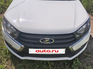 2020 Lada (ВАЗ) Granta I Рестайлинг, белый, 520000 рублей, вид 2