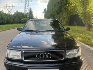 1991 Audi 100 IV (C4), синий, 220000 рублей, вид 2