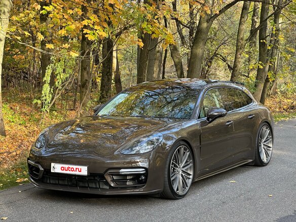2021 Porsche Panamera 4S E-Hybrid Sport Turismo II Рестайлинг, коричневый, 11200000 рублей - вид 15