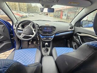 2020 Lada (ВАЗ) Vesta SW I, синий, 1200000 рублей, вид 5