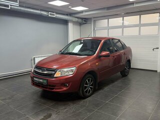 2012 Lada (ВАЗ) Granta I, красный, 425000 рублей, вид 1
