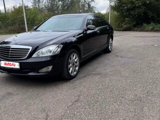 2008 Mercedes-Benz S-Класс 350 Long V (W221), чёрный, 1300000 рублей, вид 1