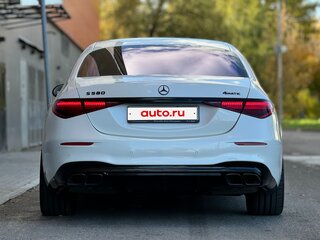 2022 Mercedes-Benz S-Класс 450 Long 4MATIC VII (W223), белый, 10400000 рублей, вид 4