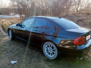 2007 BMW 3 серии 320i V (E90/E91/E92/E93), чёрный, 950000 рублей, вид 4
