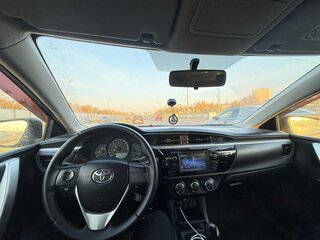 2014 Toyota Corolla XI (E160, E170, E180), чёрный, 1300000 рублей, вид 4