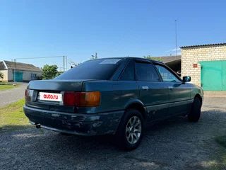 1988 Audi 80 IV (B3), зелёный, 280000 рублей, вид 2