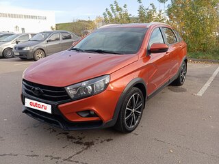 2019 Lada (ВАЗ) Vesta SW Cross I, оранжевый, 990000 рублей, вид 1