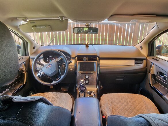 2014 Ford Edge I Рестайлинг, чёрный, 1250000 рублей - вид 10