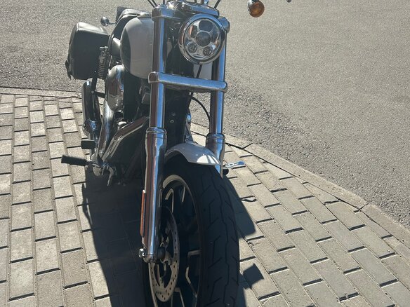 2015 Harley-Davidson Dyna Low Rider, белый, 990000 рублей - вид 2