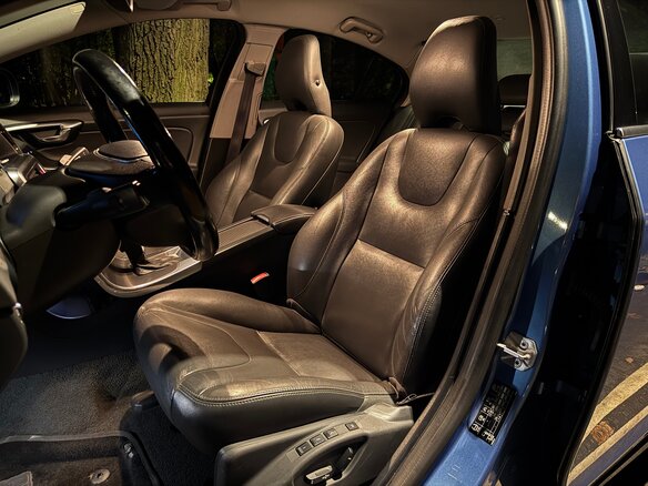 2014 Volvo S60 II Рестайлинг, голубой - вид 13