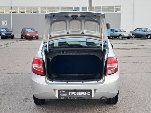 2016 Lada (ВАЗ) Granta I, серебристый - вид 9