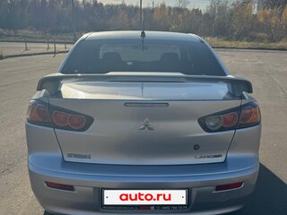 2010 Mitsubishi Lancer X, серый, 640000 рублей, вид 5