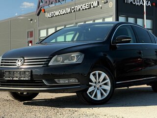 2011 Volkswagen Passat B7, чёрный, 885000 рублей, вид 2