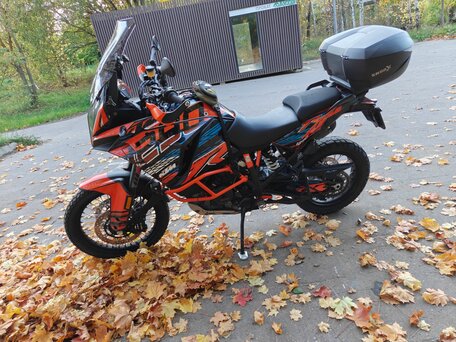 2019 KTM 1290 Super Adventure R, оранжевый, 1100000 рублей, вид 4