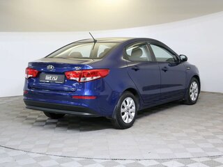 2015 Kia Rio III Рестайлинг, синий, 970000 рублей, вид 5