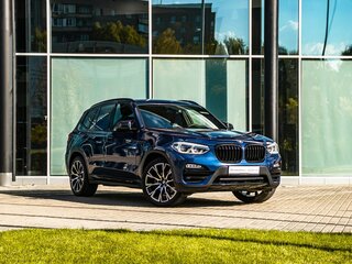 2017 BMW X3 20d xDrive III (G01), синий, 3550000 рублей, вид 5