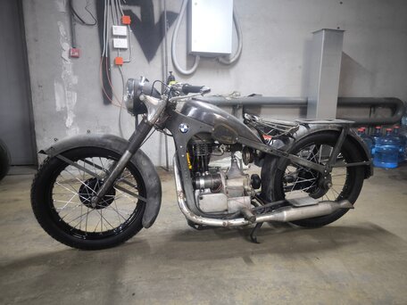 1950 BMW R 35, чёрный, 360000 рублей, вид 2