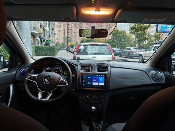 2020 Renault Sandero II Рестайлинг, чёрный, 1350000 рублей - вид 9