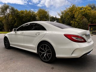 2015 Mercedes-Benz CLS 350 BlueTEC II (C218) Рестайлинг, белый, 3250000 рублей, вид 2