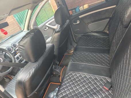 2012 Renault Sandero I, бежевый, 350000 рублей, вид 5
