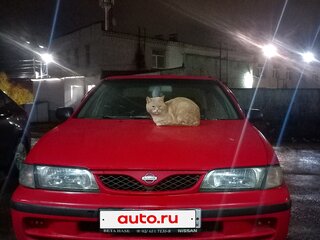 1999 Nissan Almera I (N15), красный, 160000 рублей, вид 3