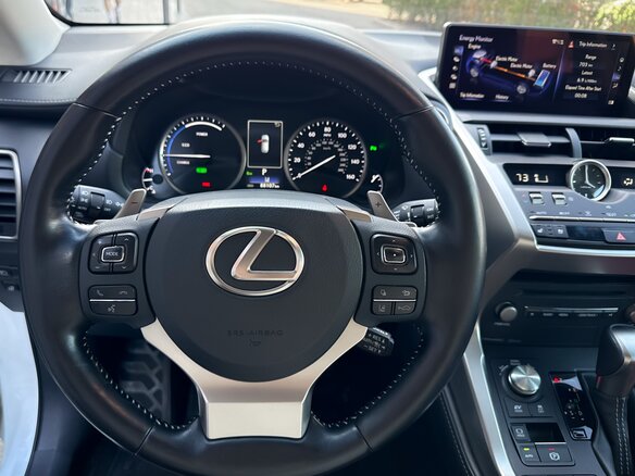 2019 Lexus NX 300h I Рестайлинг, белый, 3250000 рублей - вид 12