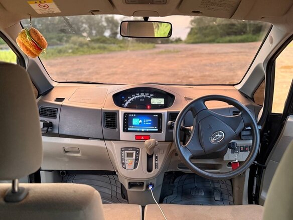 2012 Daihatsu Move V, чёрный, 400000 рублей - вид 2