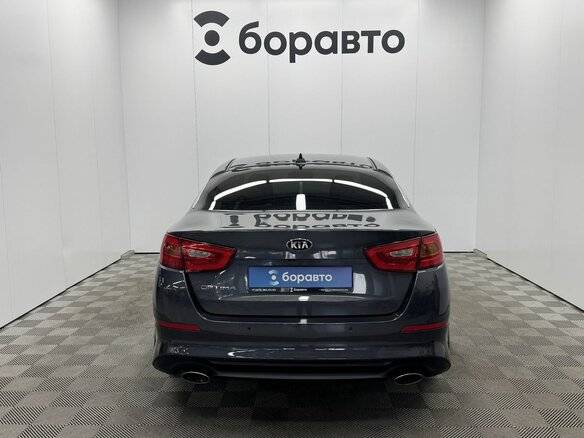 2014 Kia Optima III Рестайлинг, серый, 1299000 рублей - вид 4