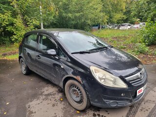 2007 Opel Corsa D, чёрный, 210000 рублей, вид 1