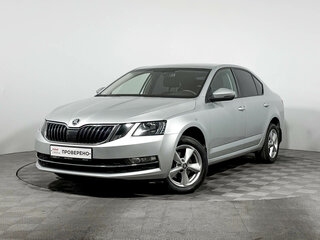 2017 Skoda Octavia III (A7) Рестайлинг, серебристый, 1490000 рублей, вид 1