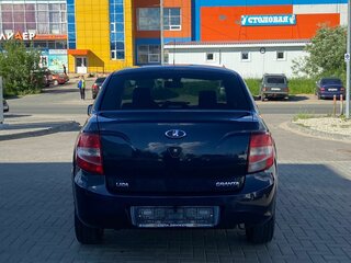 2013 Lada (ВАЗ) Granta I, синий, 495000 рублей, вид 5