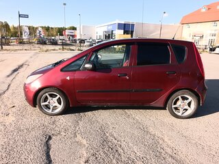 2006 Mitsubishi Colt VI (Z20/Z30), красный, 350000 рублей, вид 5