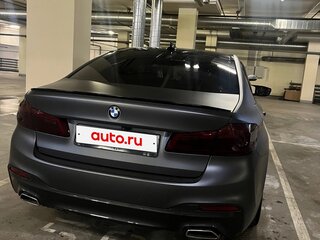 2020 BMW 5 серии 520d VII (G30/G31/G38), синий, 4100000 рублей, вид 5