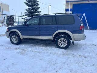 2007 Mitsubishi Pajero Sport I Рестайлинг, синий, 686000 рублей, вид 3