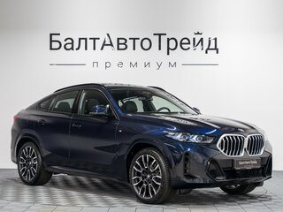2025 BMW X6 40i III (G06) Рестайлинг, синий, 13990000 рублей, вид 5