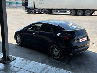 2008 Honda Civic VIII, чёрный, 590000 рублей, вид 3