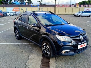 2019 Renault Logan Stepway II Рестайлинг, чёрный, 970000 рублей, вид 1