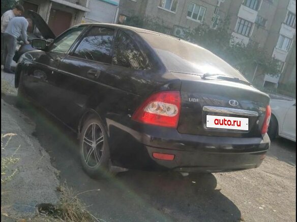 2009 Lada (ВАЗ) Priora I, синий, 320000 рублей - вид 1