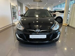 2011 Hyundai Solaris I, чёрный, 599000 рублей, вид 5