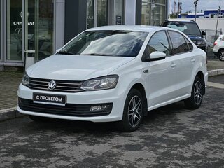 2018 Volkswagen Polo V Рестайлинг, белый, 899000 рублей, вид 5