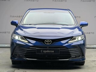 2021 Toyota Camry VIII (XV70) Рестайлинг, синий, 2799000 рублей, вид 2